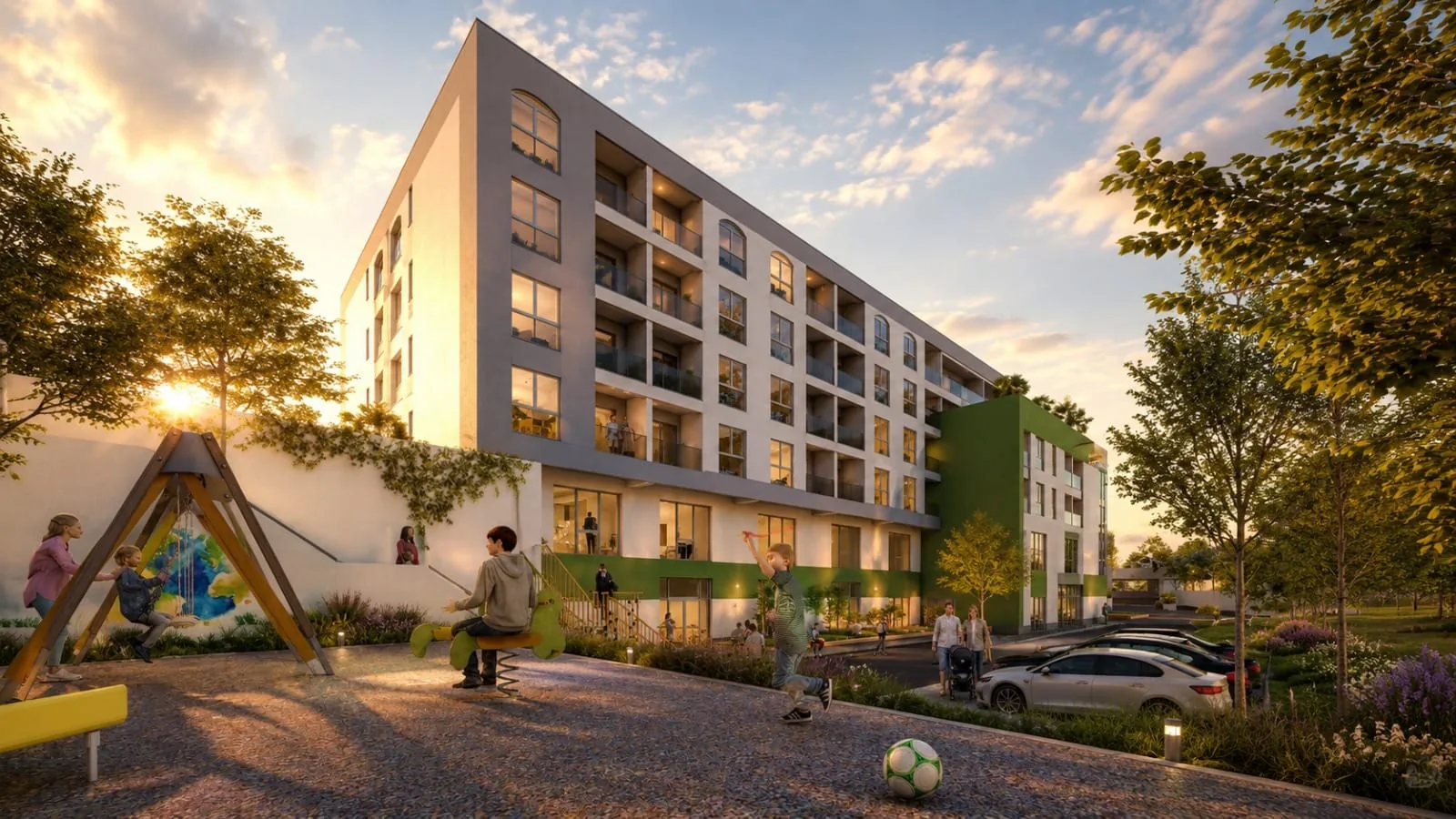 Ansamblul Contemporan Homes, Păcurari, Iași