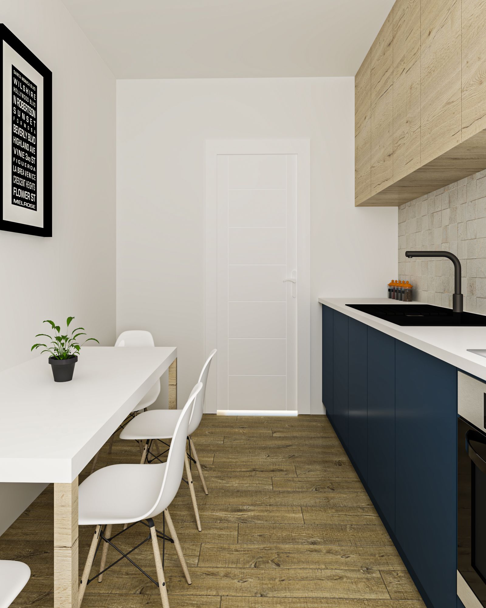 Interior apartament Contemporan Homes